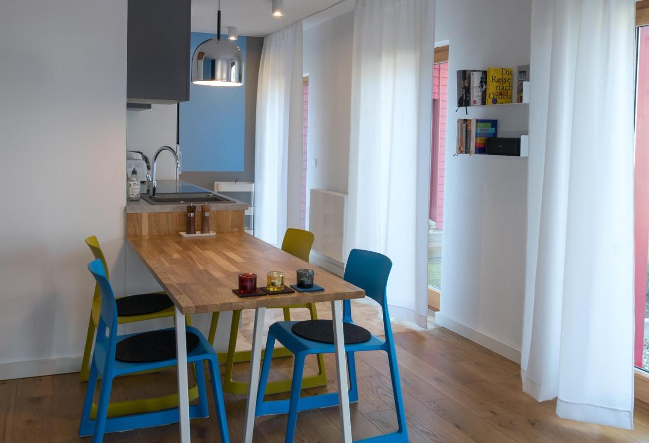 Ferienwohnung Rote Kate Born Bagian luar foto